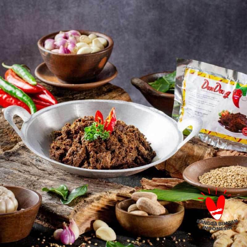 Jual Dendang Rendang Daging Sapi Instant 300gr Online Mei 2021 Blibli