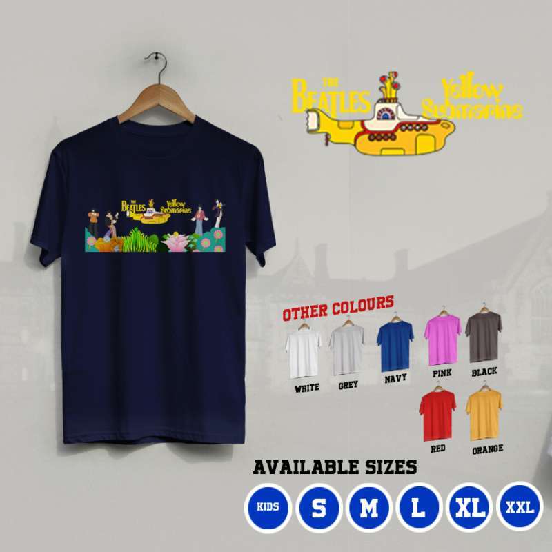 Jual Gults K/122 Kaos Band The Beatles 
