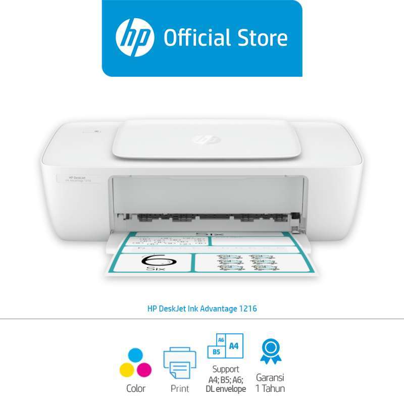 Jual Hp Deskjet Ink Advantage 1216 Printer 7wn65b Color Print Online Januari 2021 Blibli