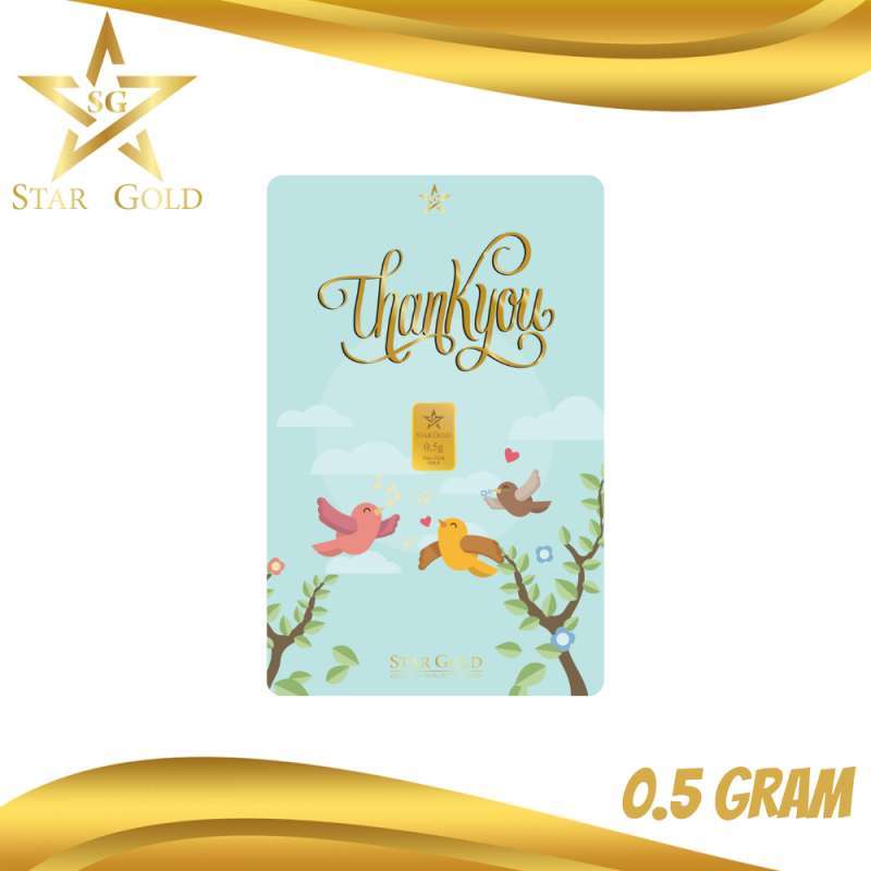 Promo Stargold Logam Mulia Edisi Thank You 01 Dan 1gr