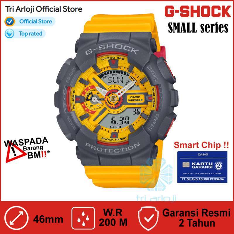 Promo Casio G-Shock Gma-s110y-9adr Jam Tangan Wanita Gshock