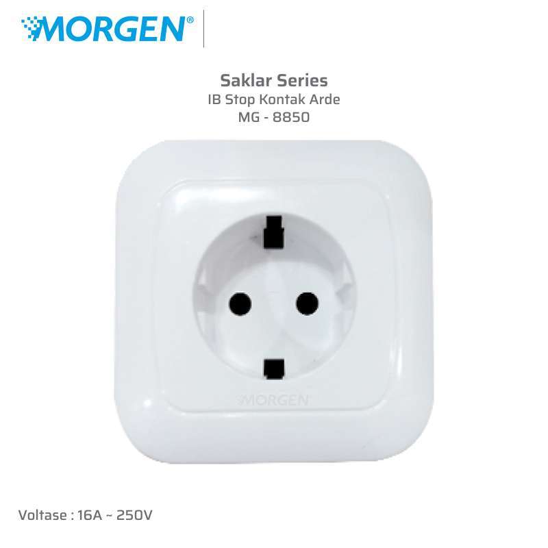 Jual Morgen Saklar Mg-8850 Stop Kontak Arde Di Seller Morgen - Mangga Dua  Selatan, Kota Jakarta Pusat | Blibli