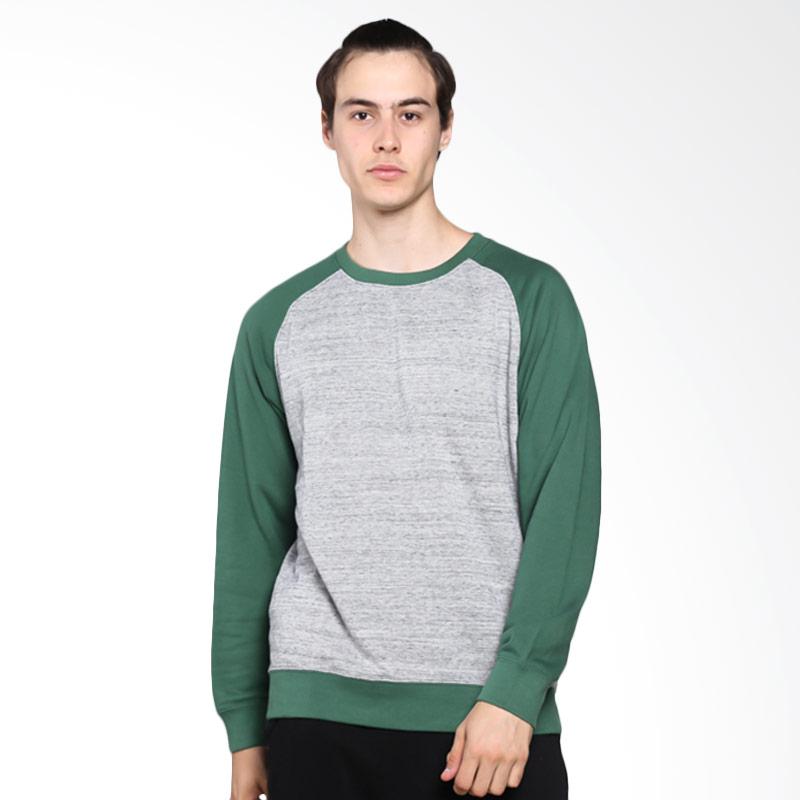 Limback Reglan Sweater - Green Misty Kombinasi Hijau [3008]
