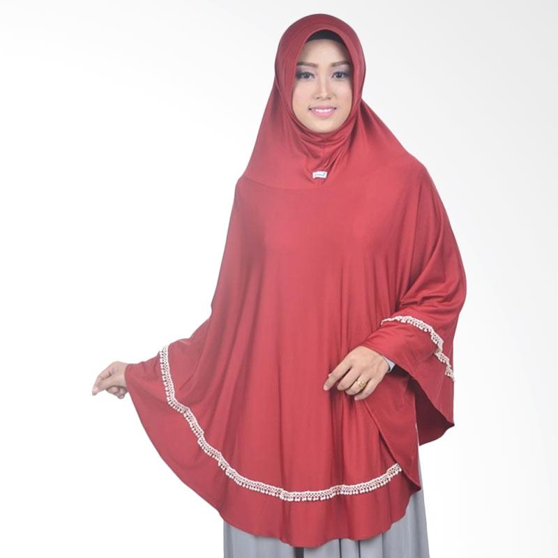 Atteena Hijab Aulia Kirana Jilbab Istant - Merah Hati