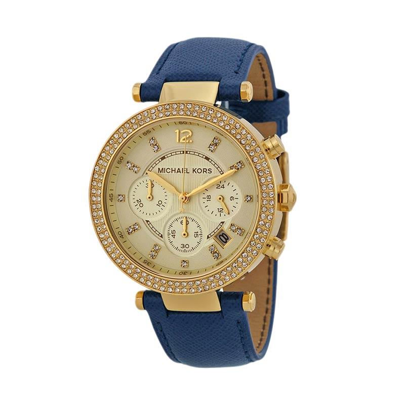 Jual Michael Kors Mk2280 Original Jam Tangan Wanita Blue Online November 2020 Blibli Com