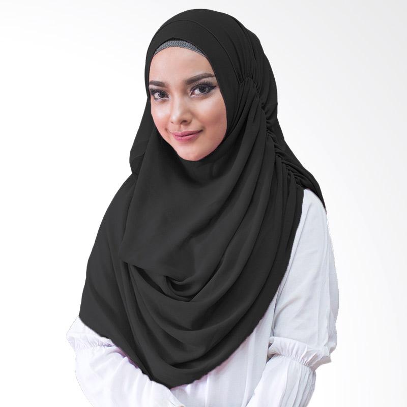 Milyarda Hijab Nurmala Kerudung Instan - Hitam