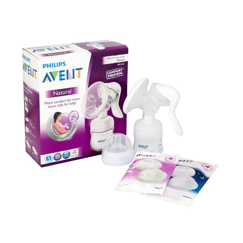 Philips Avent Natural Breast Pump Manual [330/20] White