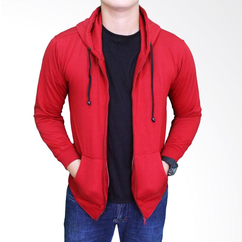Gudang Fashion JAK 2218 Fleece Jackets Pria - Red