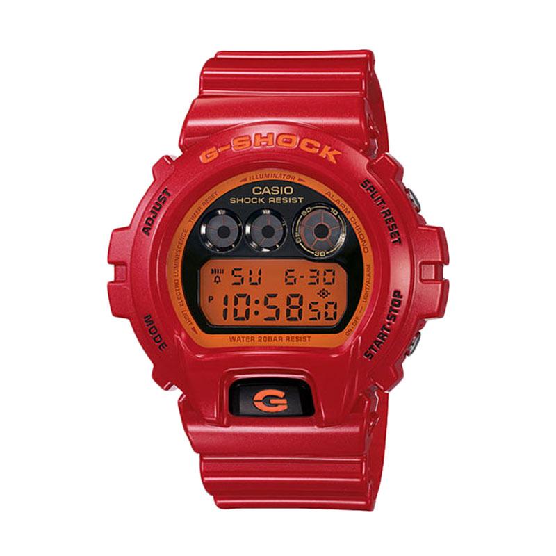 CASIO G-SHOCK DW-6900CB-4DR Limited Edition Jam Tangan Pria - Red