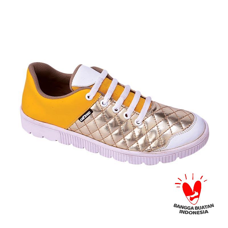 Catenzo KR 056 Blemished Sepatu Sneakers Wanita - Gold