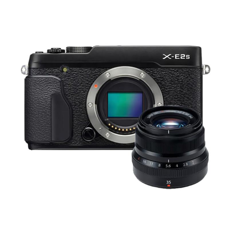 Fujifilm XE2S Kit XF 35mm F/2.0 R WR Kamera Mirrorless + SANDISK SD ULTRA 16GB + INSTAX MINI 70
