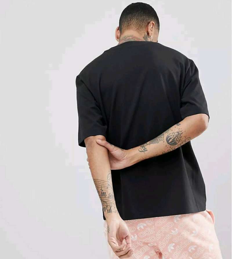 Jual adidas Originals Men Trefoil Oversized Tee Kaos Olahraga Pria