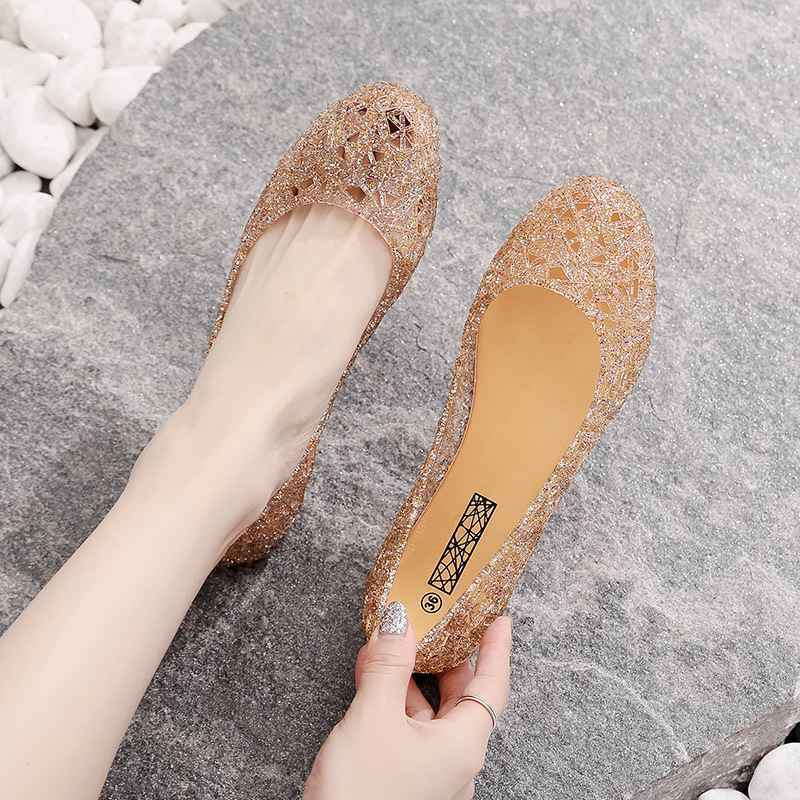 glaze jelly shoes