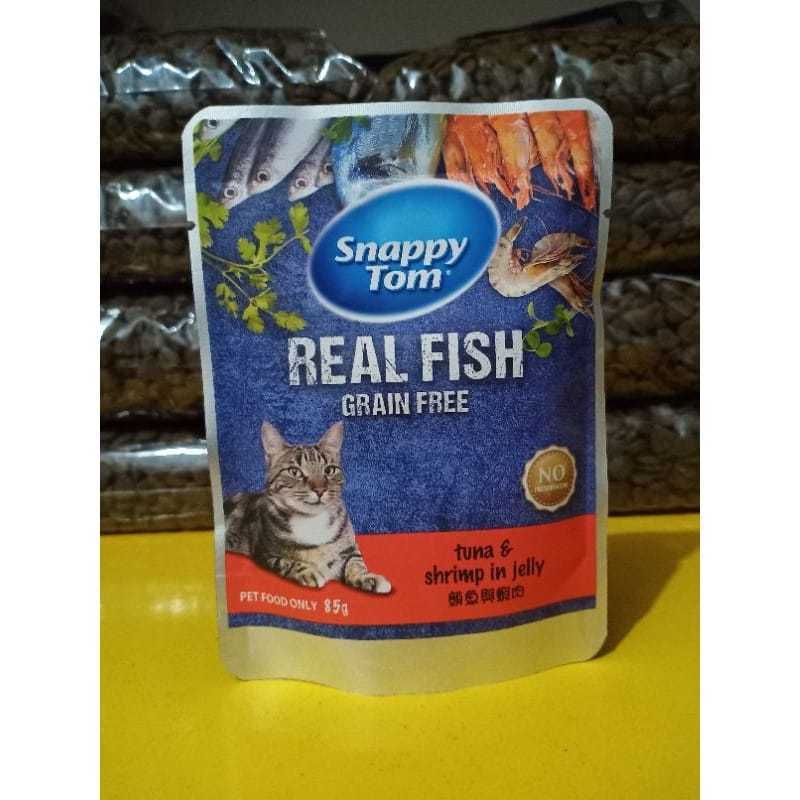 Tom Cat Food Snappy Tom Litter Promo Snappy Tom Wet Food Pouch 85