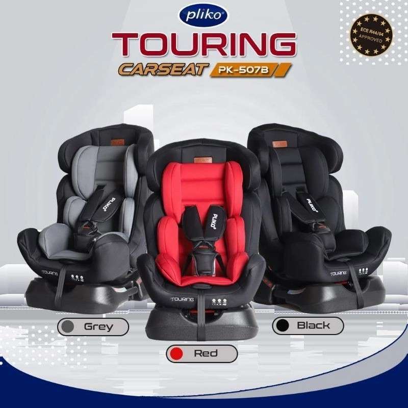 Carseat Pliko Touring PK 507B Car Seat Baby Chair Dudukan Mobil Bayi