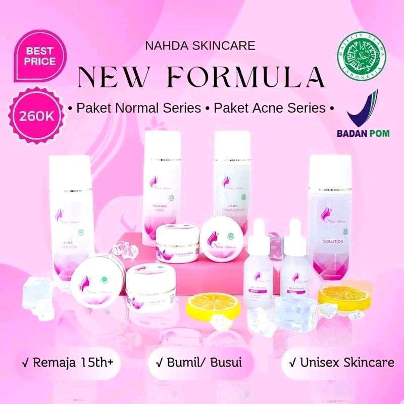 Promo Nahda Skincare New Formula Paket Acne Anti Jerawat Include Serum Diskon 15 Di Seller Delfash Kresek Kab. Tangerang Blibli