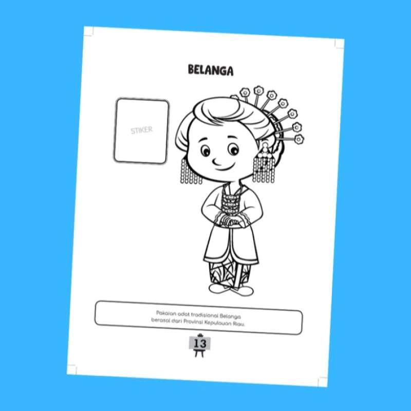 Jual Happy Holy Kids Mewarnai Baju Adat Nusantara Buku Edukasi Anak Murah Mei 2021 Blibli