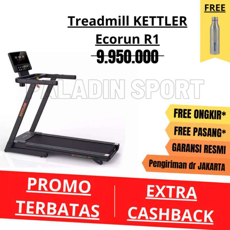 Jual TREADMILL ECORUN R1 KETTLER TREAD MILL WALKING PAD di Seller