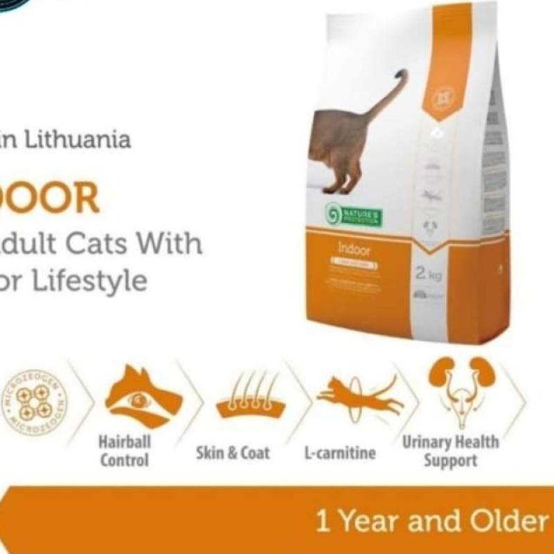 Nature protection indoor top cat food