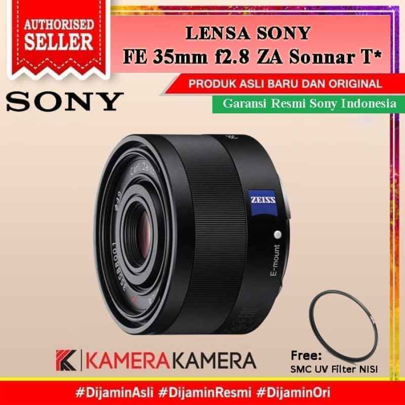 Promo Kamerakamera Lensa Sony Fe 35mm Za Sonnar T