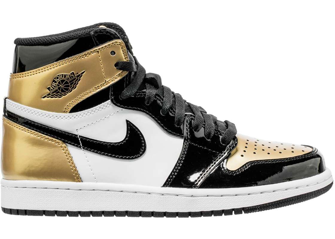 air jordan one gold toe