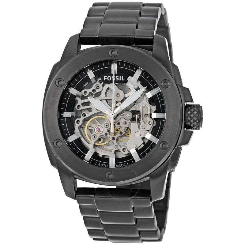 Promo Jam Tangan Fossil Pria Modern Machine Automatic Black Stainless Steel Watch Me3080 Fossil Original Bergaransi Diskon 64 Di Seller Krv Watch Lumpur Kab. Gresik Blibli