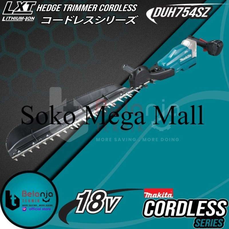 Obral Makita Hedge Trimmer Cordless 750 MM Potong Dahan Tanaman 18V DUH754SZ