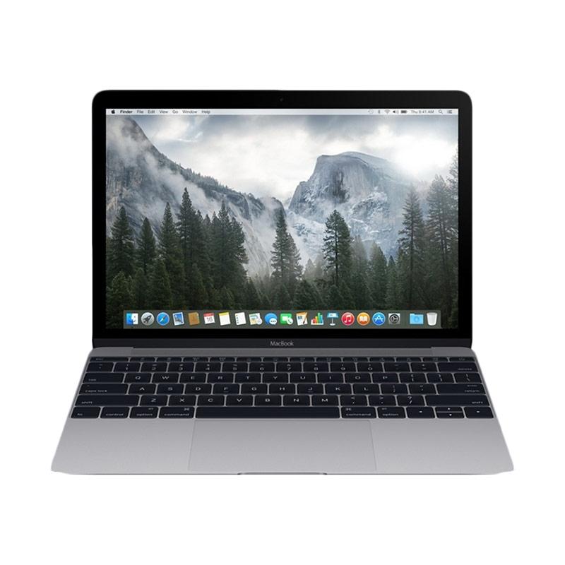 Apple MacBook MLH72 Notebook - Gray [Intel Core M3/ 8 GB/ 256 GB/ 12 Inch]