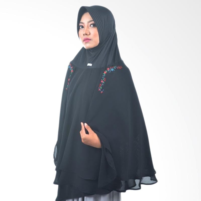 Atteena Hijab Alifa Rafiqah XL Jilbab Instant - Hitam