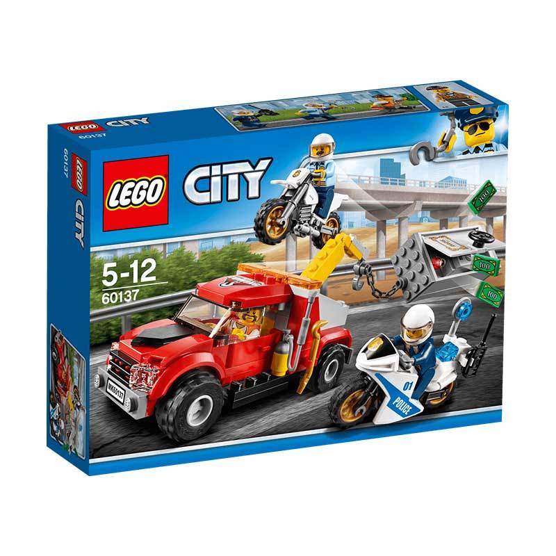 Jual Lego City 60137 Tow Truck Trouble Blocks Stacking Toys - dragon horse showcase roblox horse world music jinni