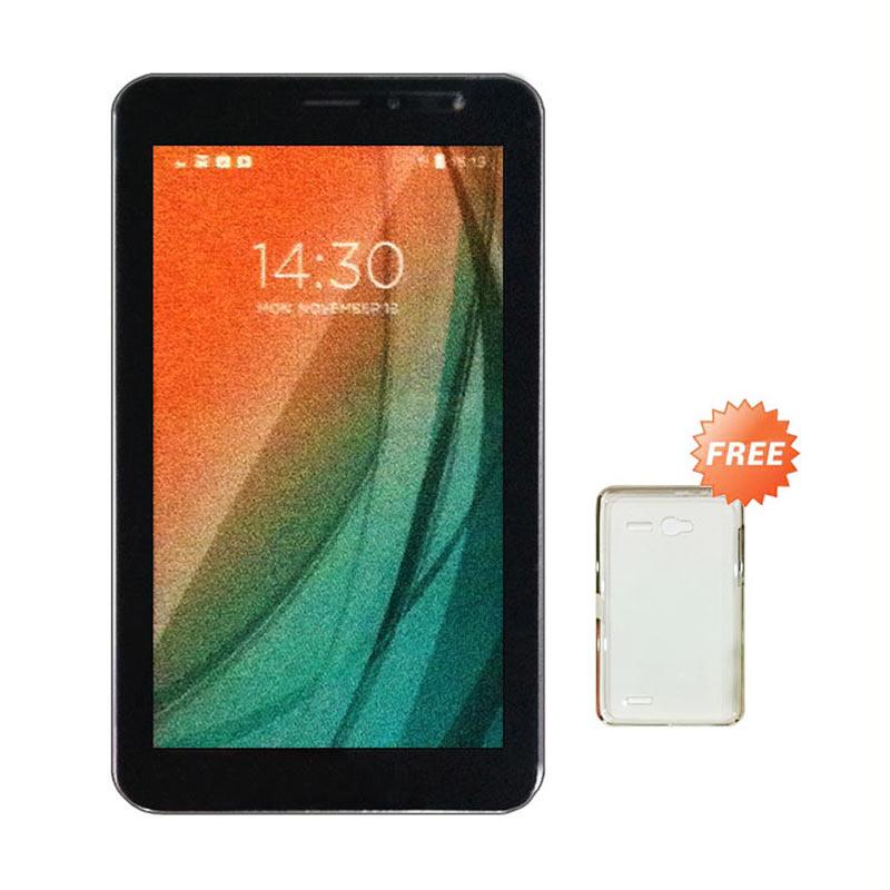 Advan Vandroid i7A Tablet - Coffee [8GB/1 GB/4G LTE] + Free Silicon case