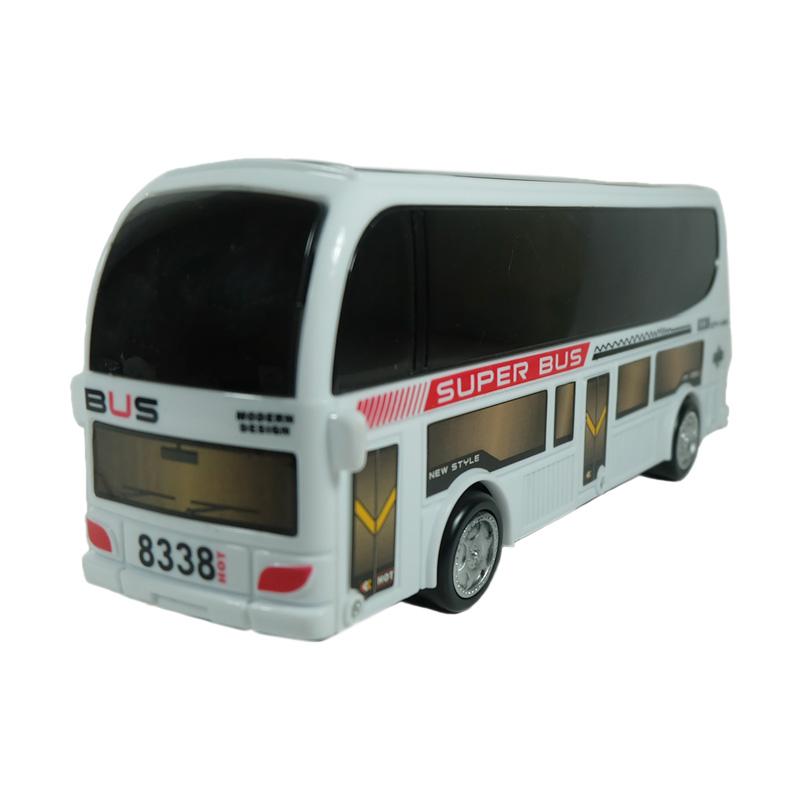 white school bus toy