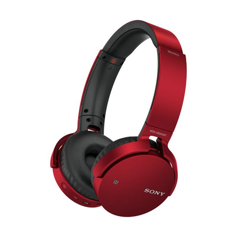 Promo Sony MDR-XB650BT Extra Bass Bluetooth Headphone - Merah - Merah di  Seller New Mega Elektronik - Kota Makassar, Sulawesi Selatan | Blibli