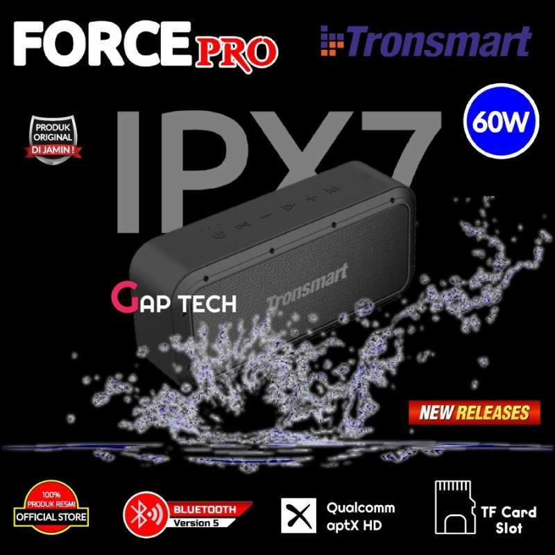 Jual Tronsmart Force Pro 60W Portable Bluetooth Speaker Original