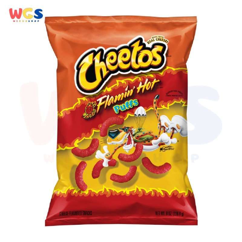 Jual Snack Cheetos Flamin Hot Puffs 8oz 226.8g di Seller ...