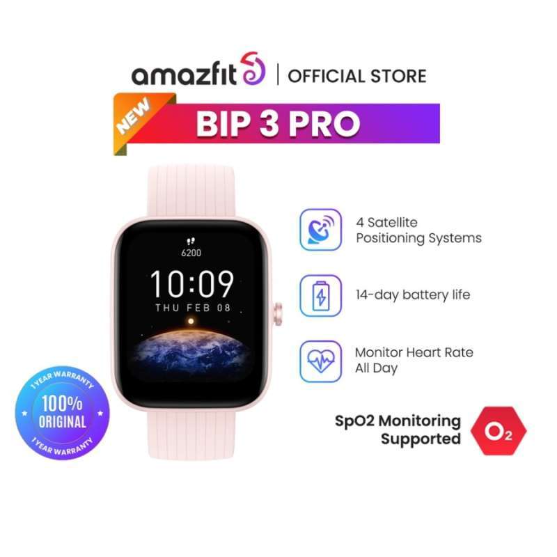 Jual Strap Amazfit Bip 3 Pro Spesifikasi Original Murah Diskon