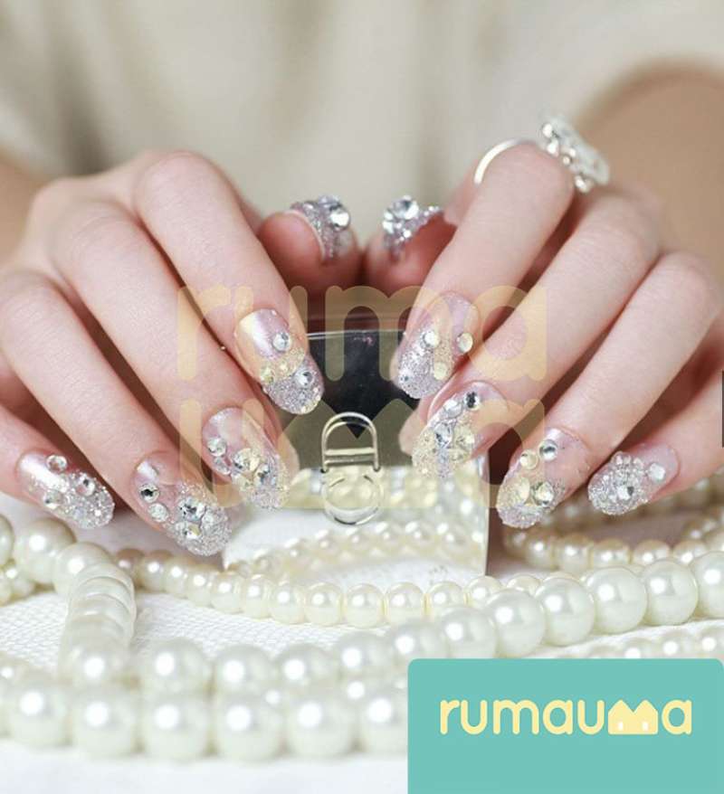 Promo Rumauma Mutiara Kuku Palsu Cantik Pearl Bridal Pengantin Fake Nail Art Di Seller Rumauma Kota Tangerang Banten Blibli blibli