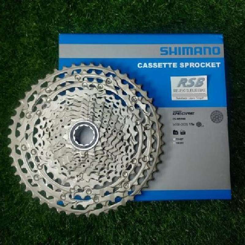 Sprocket gear cassette Shimano Deore 11 Speed CS-M5100 11-51T Original