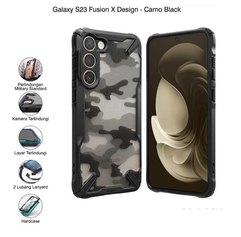 Samsung Galaxy S23 Ringke Fusion X Camo Galaxy S23 Ultra Case