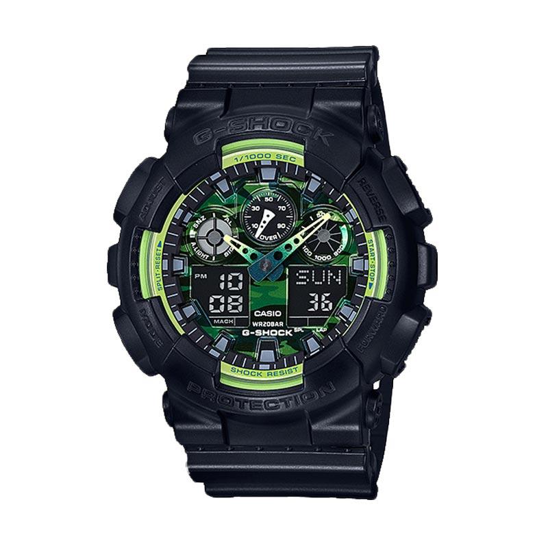 CASIO G-SHOCK GA-100LY-1A Ltd Edition Jam Tangan Pria - Lime Green