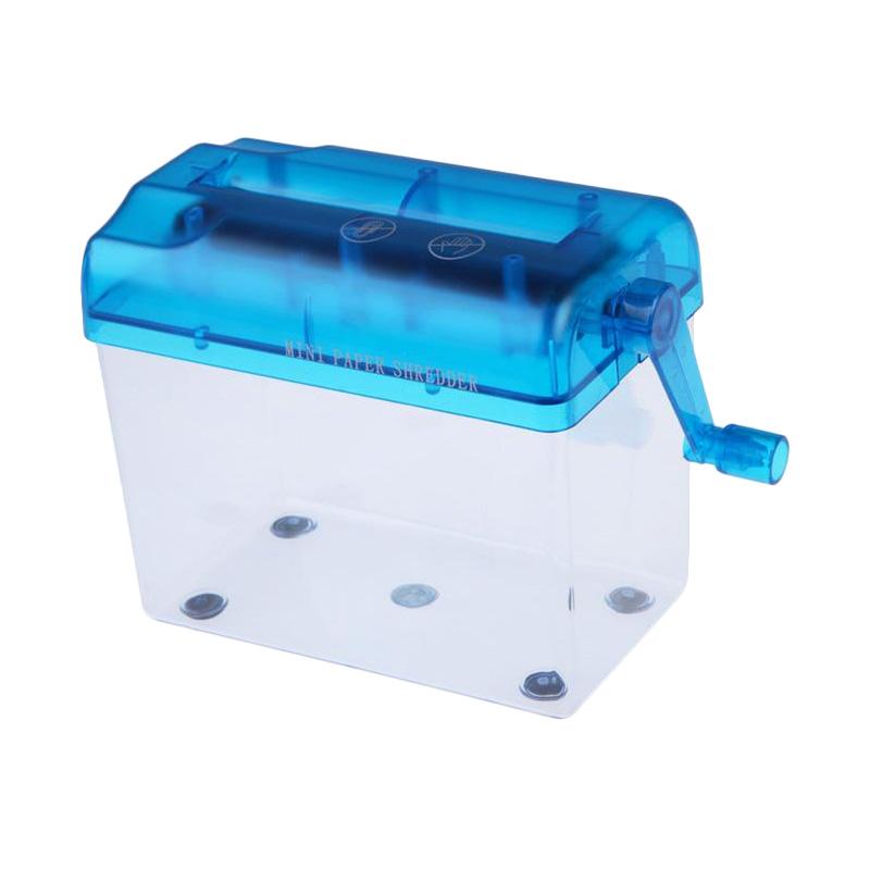 Jual Mini Hand Paper Shredder Alat Penghancur Kertas Mini Manual