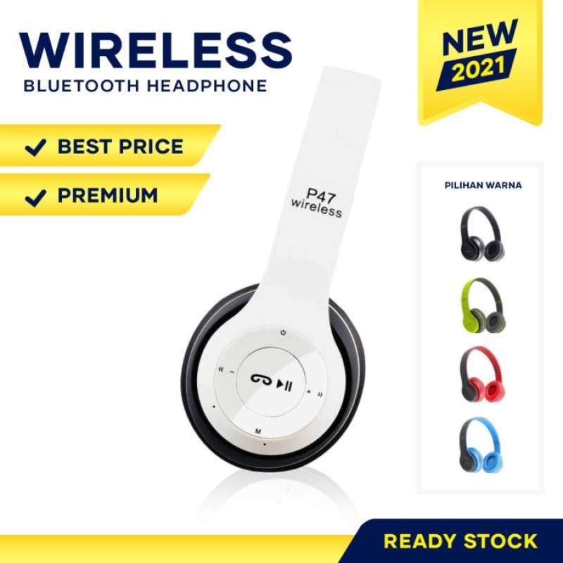 Jual P47 Headphone Wireless Portable 