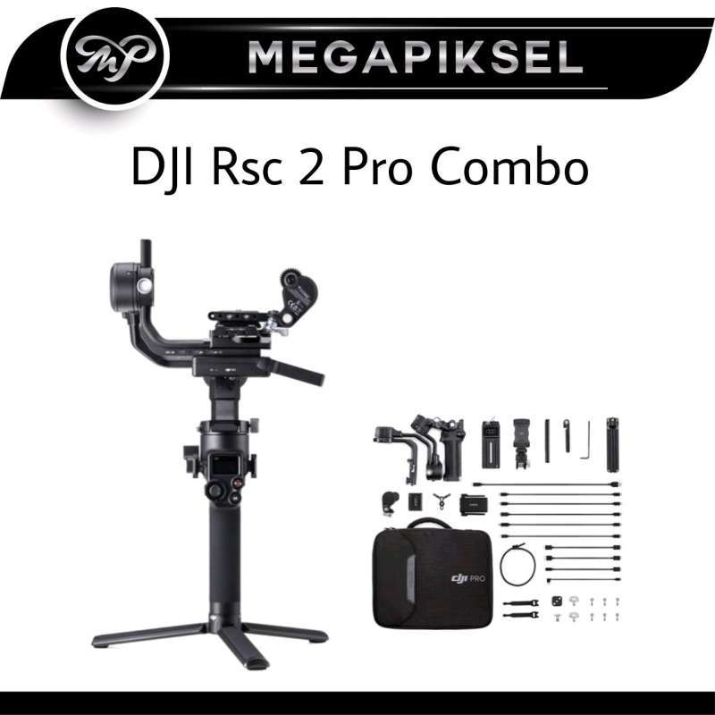 Promo DJI RSC 2 Pro Combo - Gimbal Stabilizer Camera Diskon 11% di