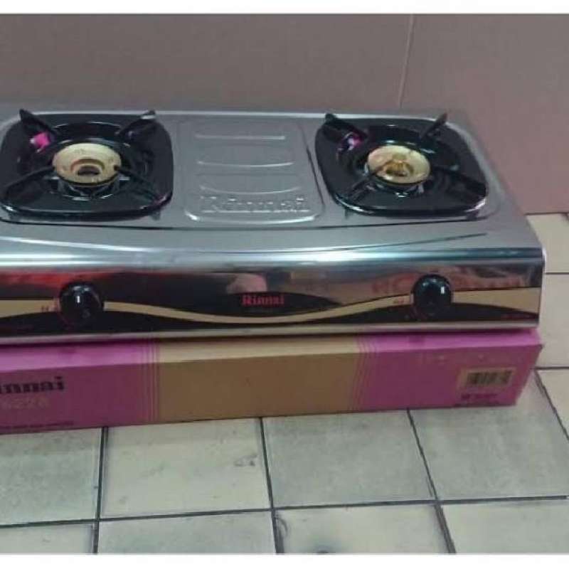Jual RINNAI KOMPOR GAS RI 522A- 2 TUNGKU STAINLESS RI 522 A RESMI GARANSI!  di Seller Michie Shopp - Jembatan Lima, Kota Jakarta Barat | Blibli