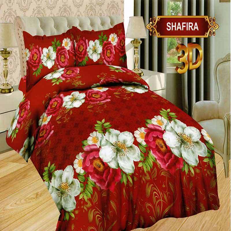 Jual Bonita Motif Shafira Set Sprei Rumbai Dan Bed Cover Online April 2021 Blibli