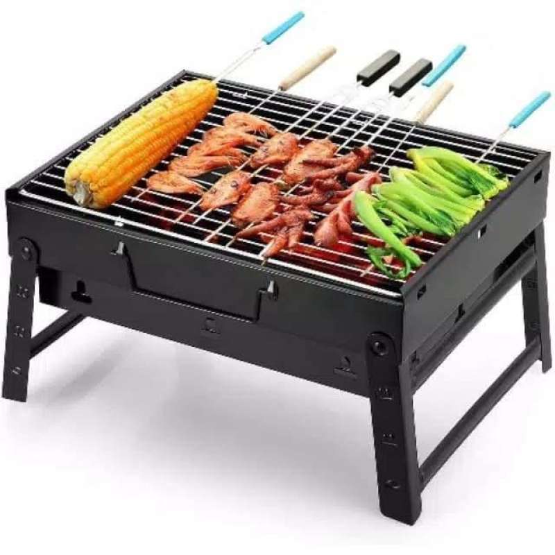 Jual Portable Grill Pan Bbq Outdoor/korean Bbq Grill Panggangan