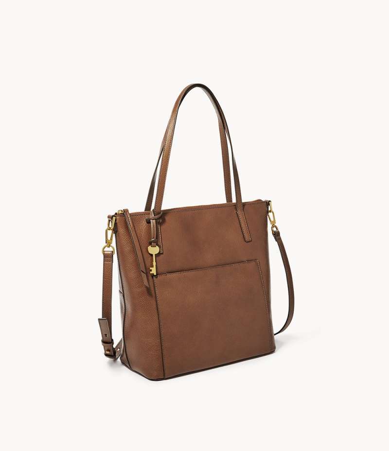Fossil evelyn medium tote top