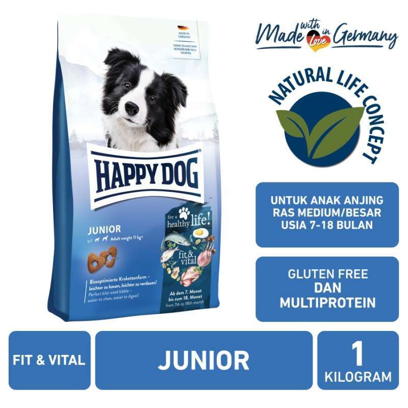 Happy dog medium junior sale