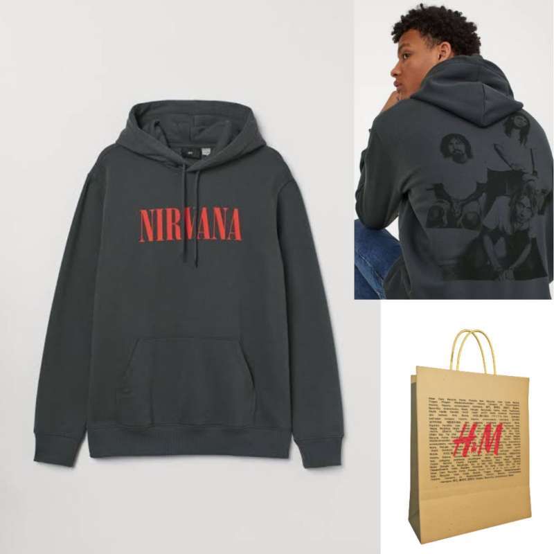 H&m deals hoodie nirvana