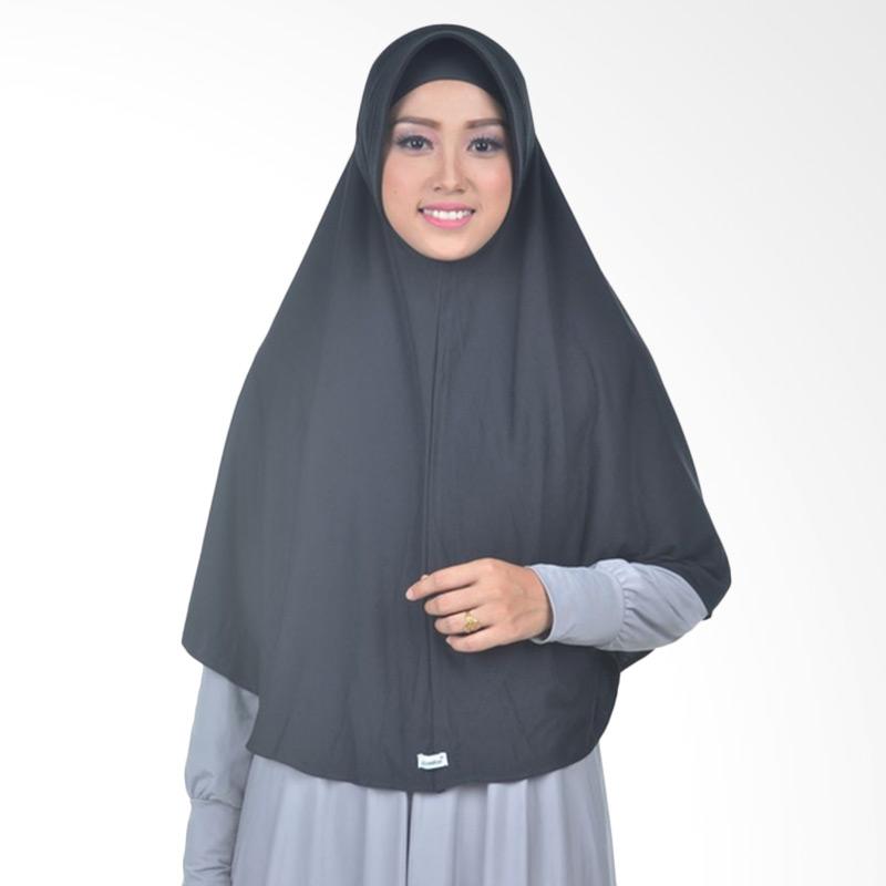 Atteena Hijab Aulia Basic Stela Jilbab Instant - Hitam